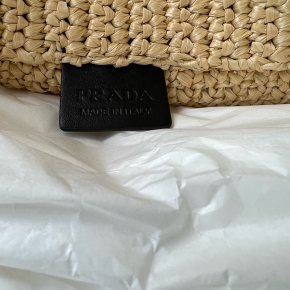 ❌❌SOLD New Prada Raffia Large Tote - Picture 10 of 13
